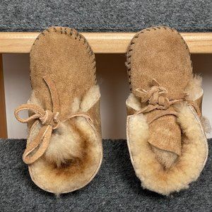 VINTAGE! Minnetonka | Infant's Sheepskin Bootie | Infant 4